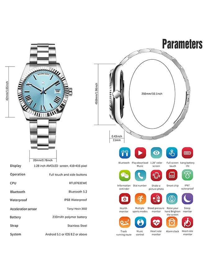 Men's Smart Watch Women 1.28