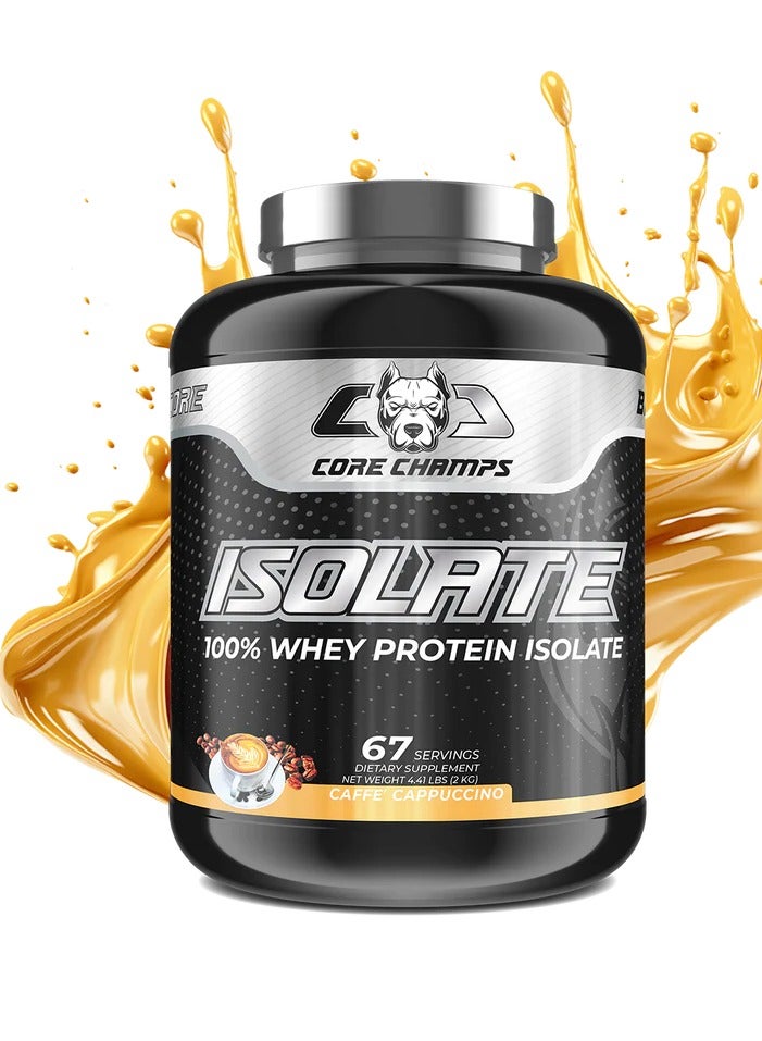 CORE CHAMPS ISOLATE 4.4LBS/2KG CAFFE CAPPUCCINO