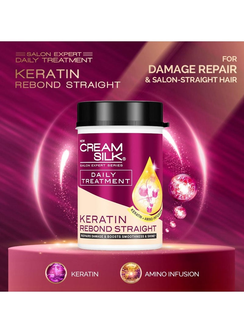 Cream Silk Treatment Keratin rebond straight 650ml