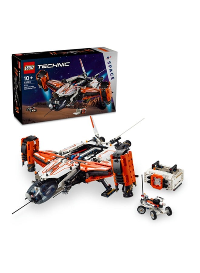 42181 Technic VTOL Heavy Cargo Spaceship LT81 Building Toy Set (1365 Pieces)