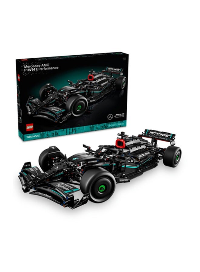 42171 Technic Mercedes-AMG F1 W14 E Performance Race Car Building Set, Scale Model Gift for Adults, Home or Office Decor