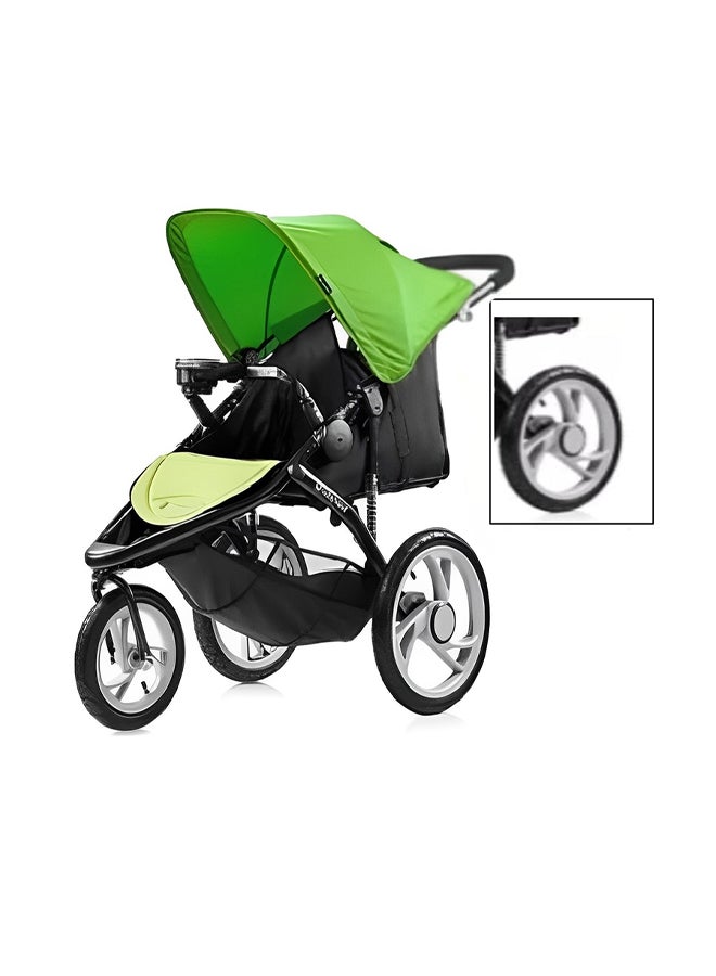 Jogger Stroller (0-25Kg) Green