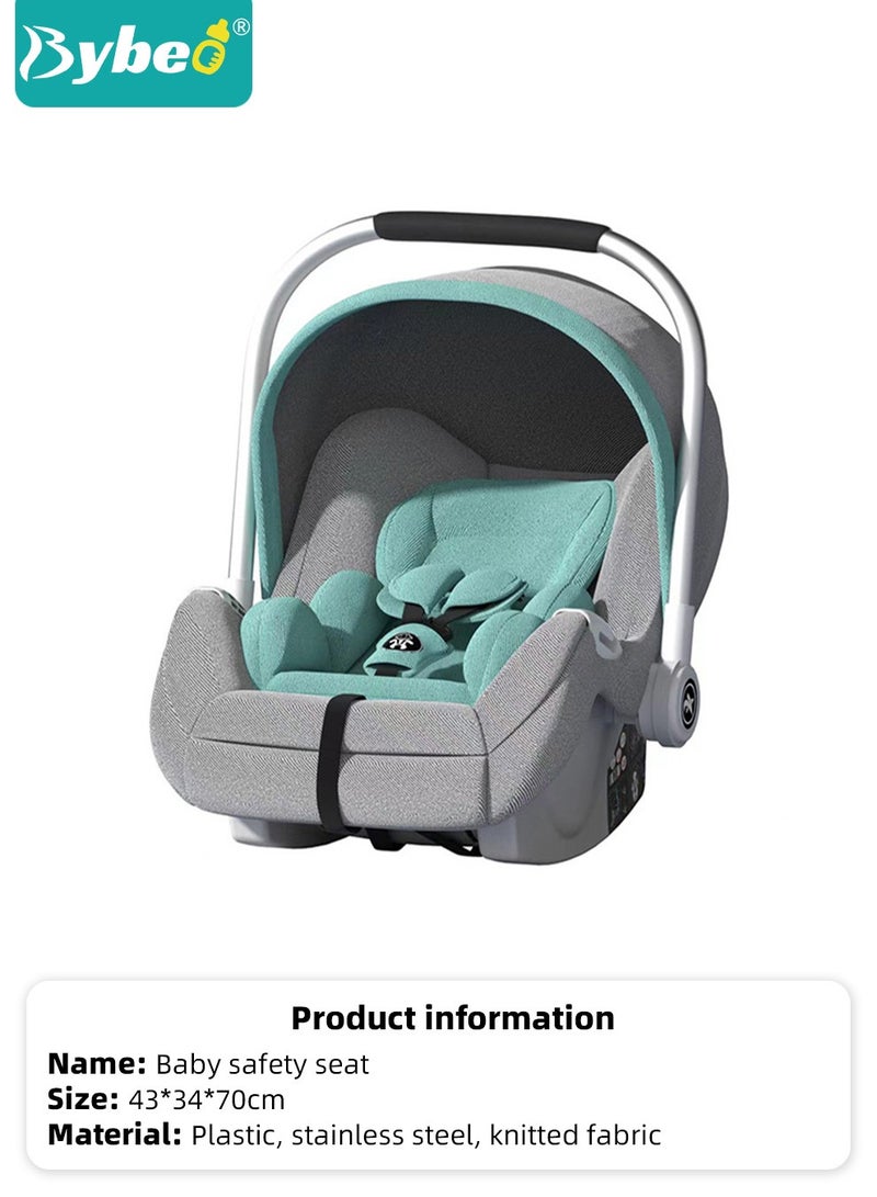 Baby Carrier, Baby Car Seat and Base, Carrycot With Full Body Support, Rear-Facing Seat Carry Cot for Infants Newborns, Easy Installation and Privacy Shield