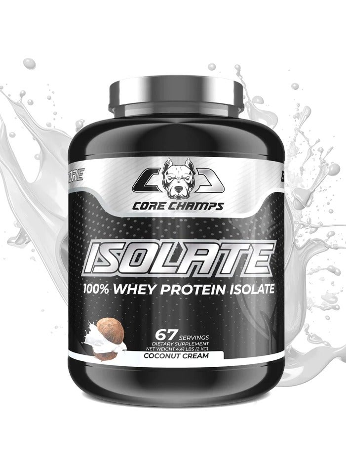 CORE CHAMPS ISOLATE 4.4LBS/2KG PINA COLADA