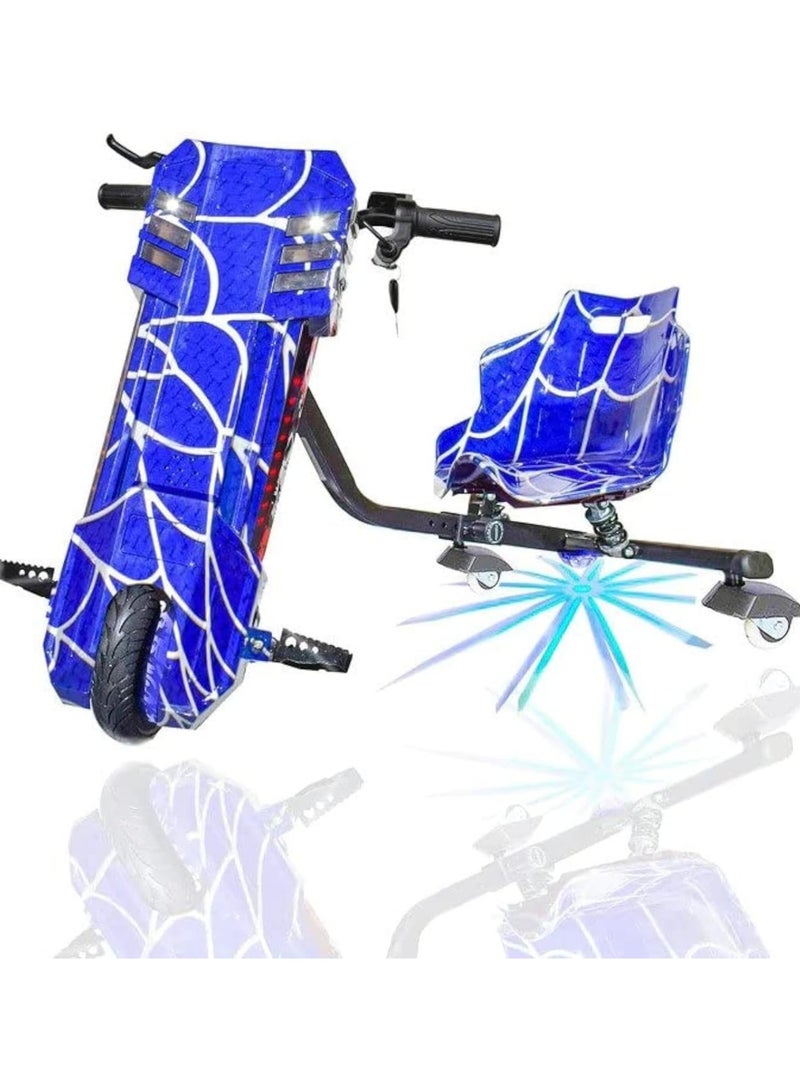 Electric Drifting Scooter 3 Wheel Electric Trike 360 Degree 36V - Blue Spider