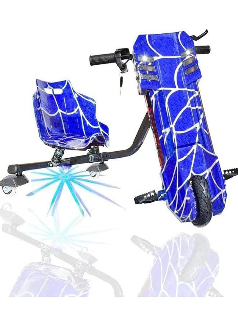 Electric Drifting Scooter 3 Wheel Electric Trike 360 Degree 36V - Blue Spider