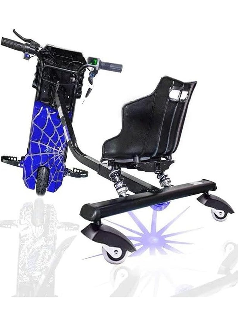 Electric Drifting Scooter 3 Wheel Electric Trike 360 Degree 36V - Blue Spider