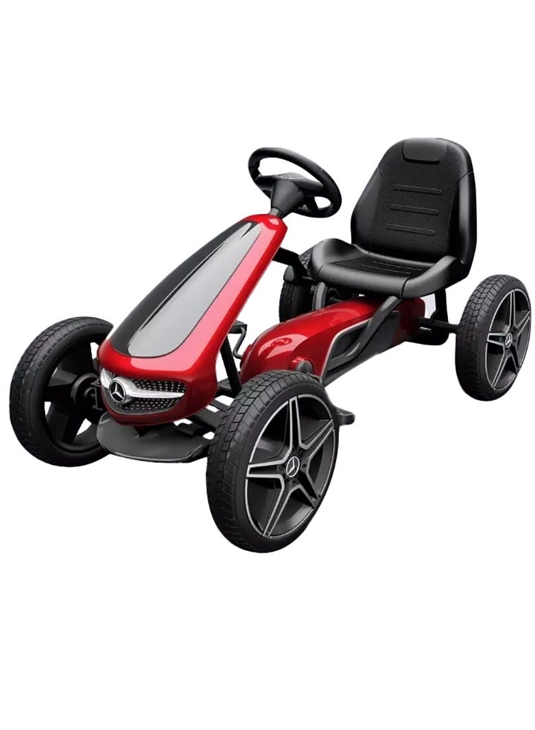 Mercedes-Benz Pedal Go-Kart-RED