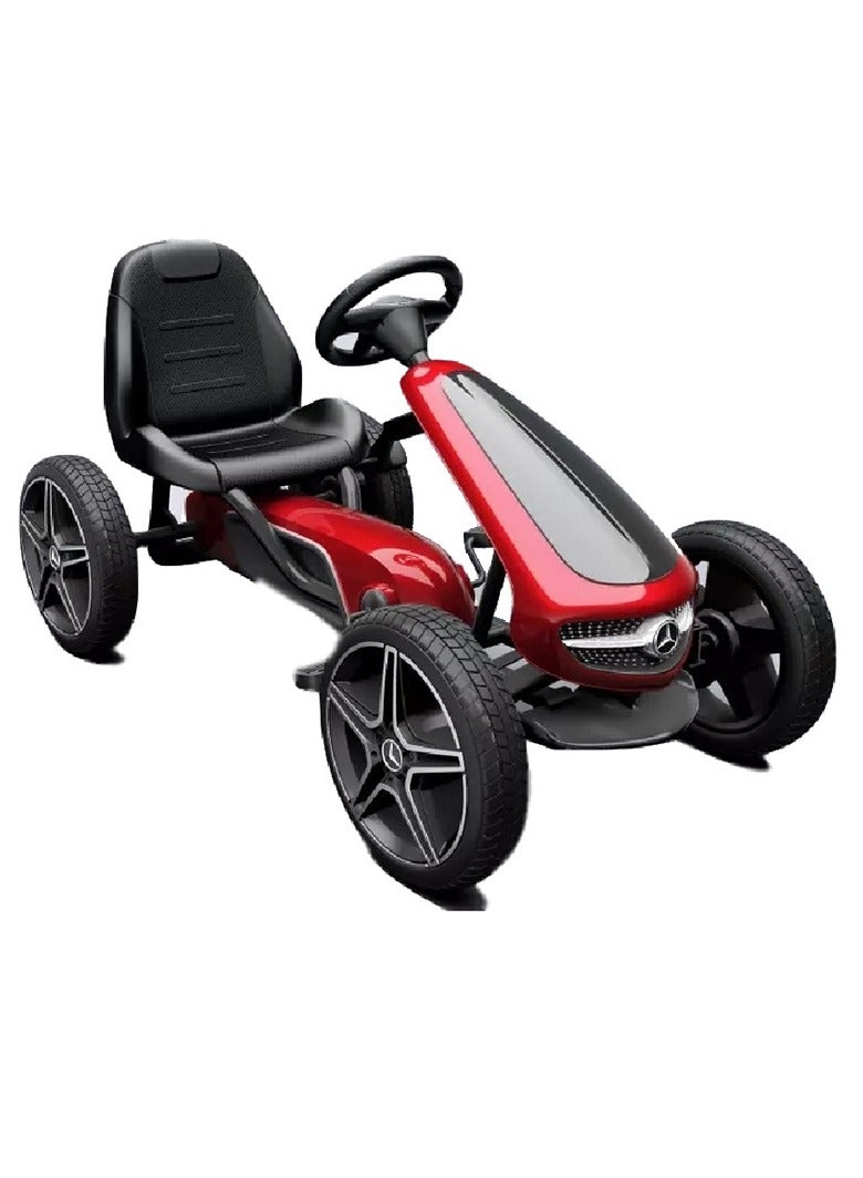 Mercedes-Benz Pedal Go-Kart-RED