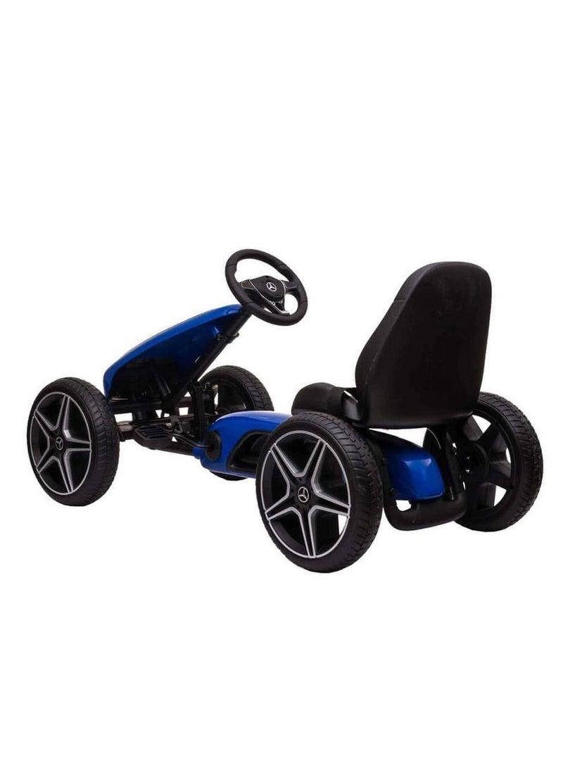 Mercedes-Benz Pedal Go-Kart-BLUE