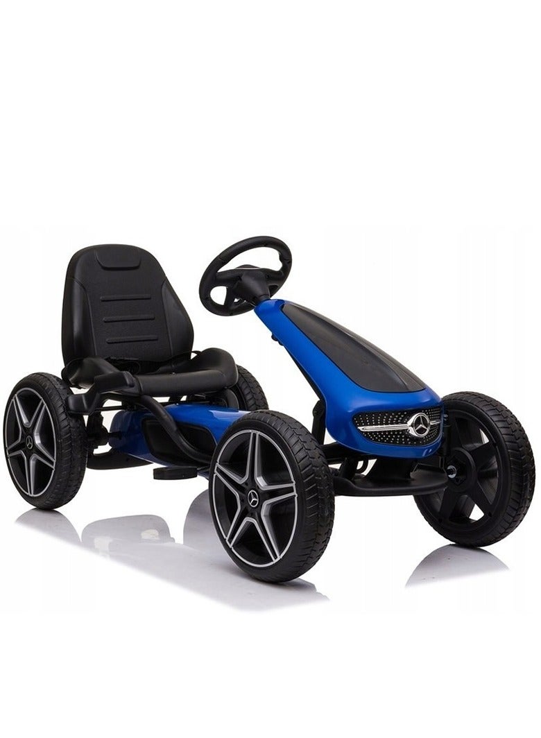 Mercedes-Benz Pedal Go-Kart-BLUE