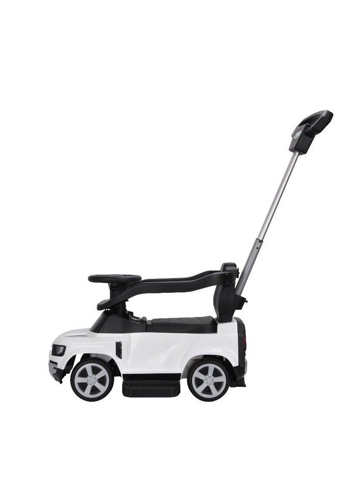 Land Rover Defender 90 Push Car -White