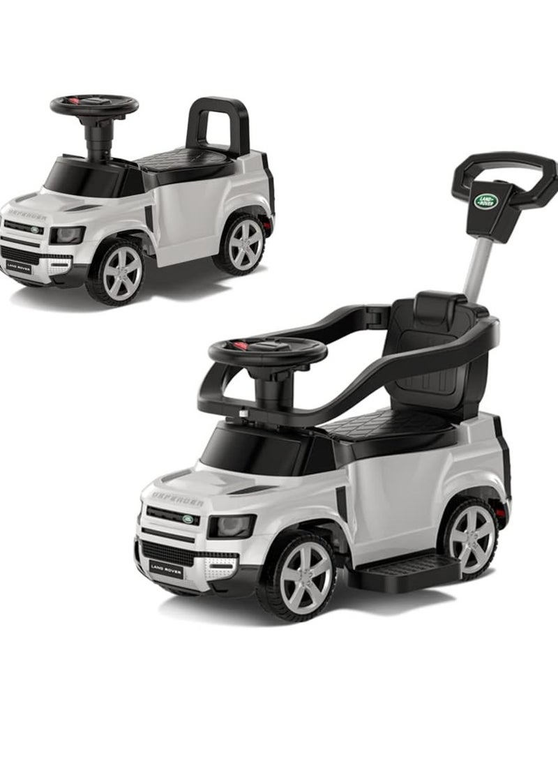 Land Rover Defender 90 Push Car -White