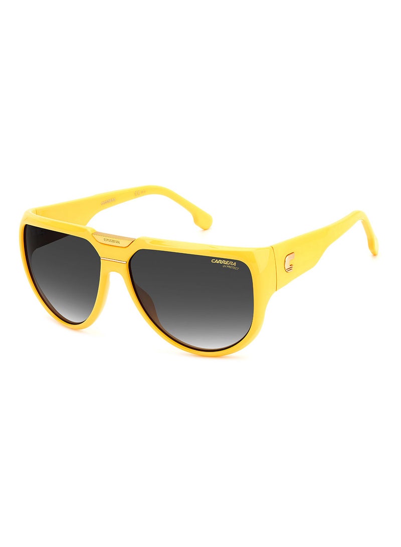 Unisex UV Protection Pilot Sunglasses - Flaglab 13 Yellow 62 - Lens Size: 62 Mm