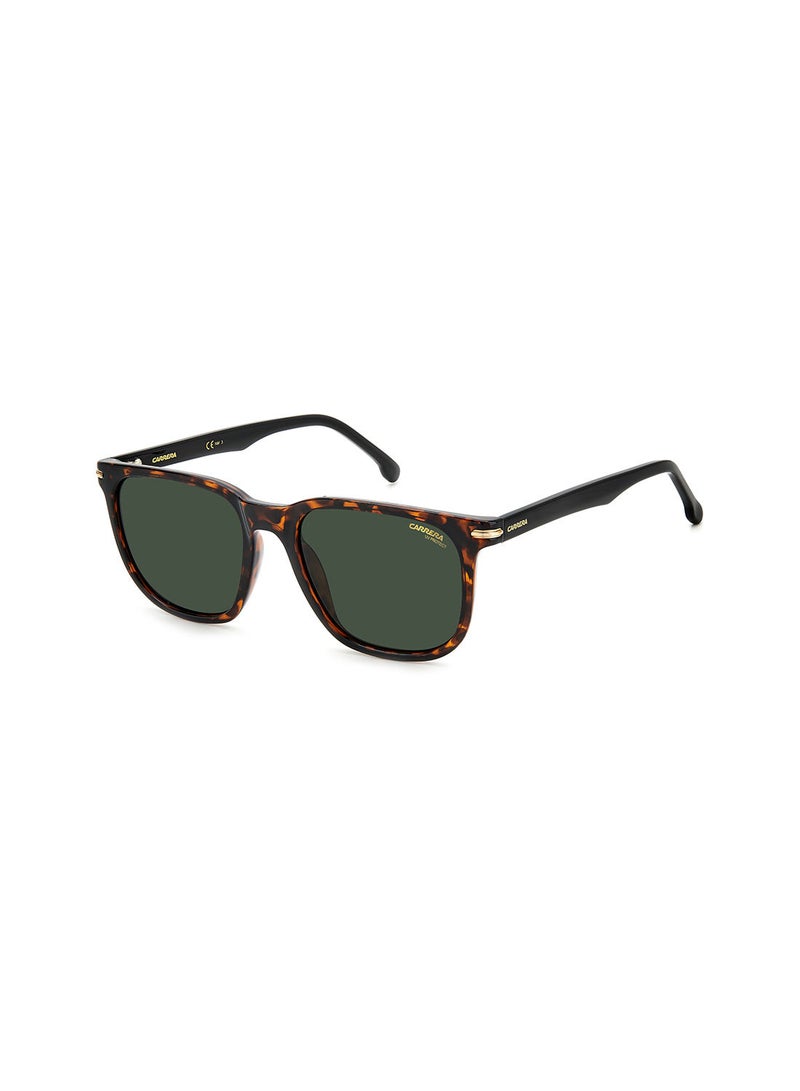 Unisex UV Protection Square Sunglasses - Carrera 300/S Havana 54 - Lens Size: 54 Mm