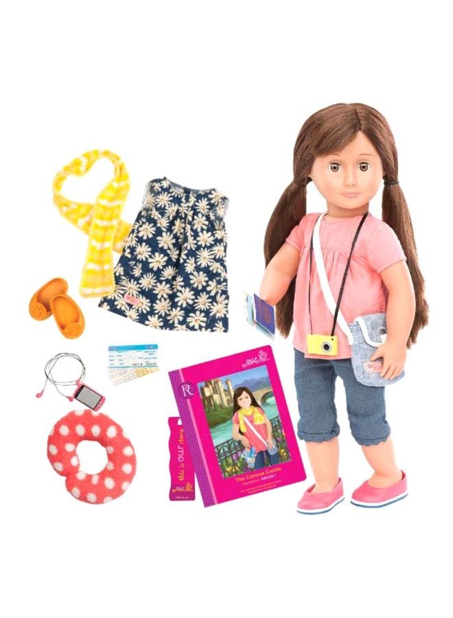 Deluxe Reese Fashion Doll With Accessory Kit 18inch