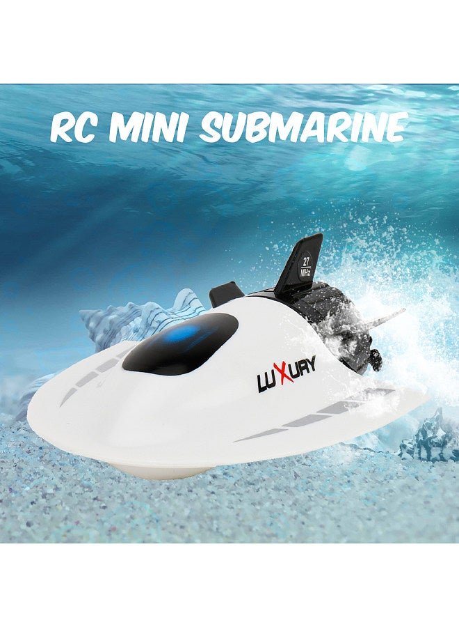 Create Toys Mini RC Submarine Boat RC Toy Remote Control Waterproof Diving Gift for Kids Boys