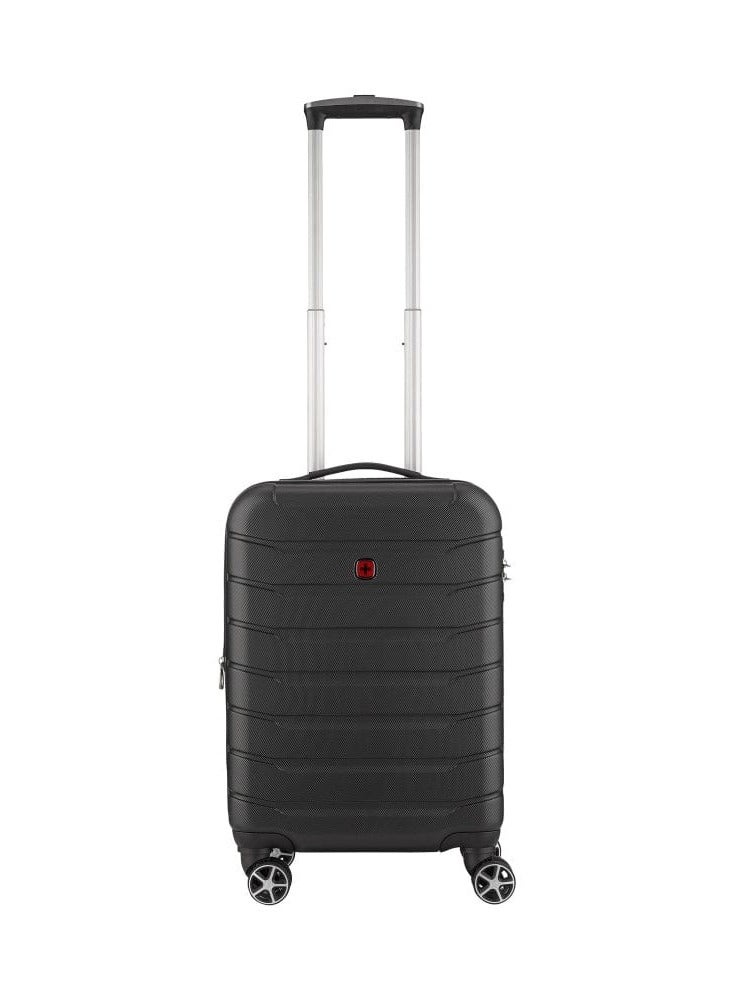 Wenger Vaiana Carry-On Hardside Expandable 56cm Cabin Luggage Trolley Black- 612353