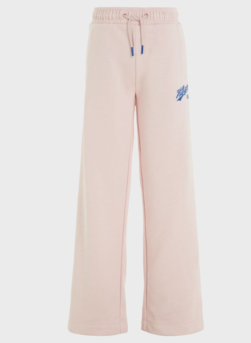 Kids Hilfiger Script Sweatpants