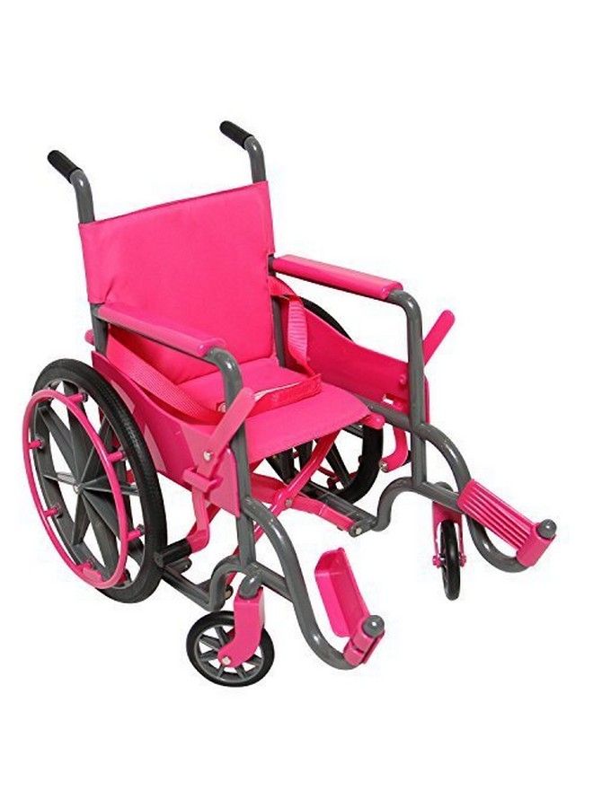 Doll Wheelchair Set With Accessories For 18 Inch Dolls + Bonus Accessories