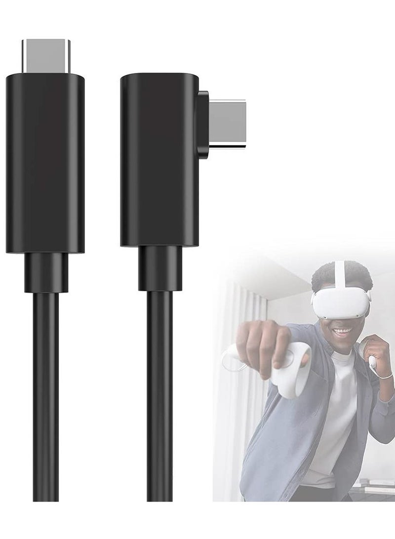 Type-C Streaming Cable for Quest 2 and Oculus Link Virtual Reality Headsethigh Speed Data Transfer and Fast Charging Connection Cable (5M)