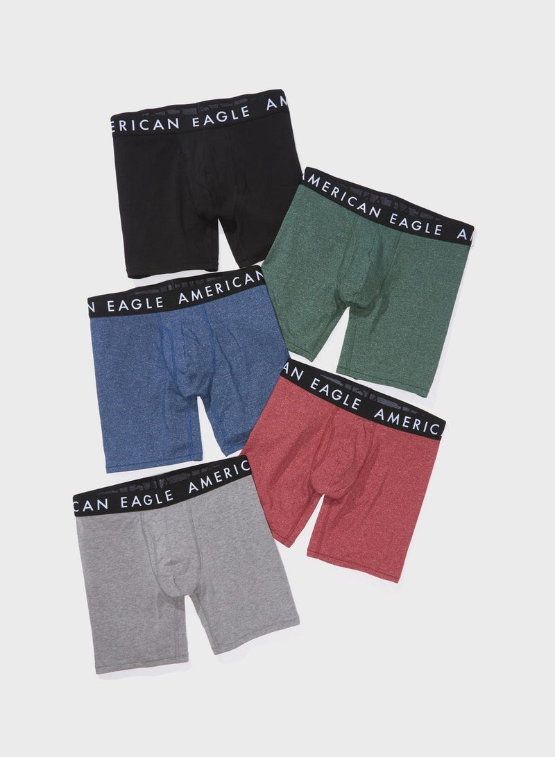 5 Pack Logo Band Trunks