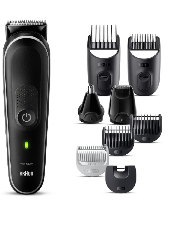 Series 5 Men's 9-in-1 Multi-Groomer for Body, Hair, Ear and Nose