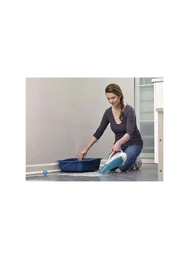 10.8V 1.5Ah Li-Ion Wet & Dry Cordless Dustbuster Hand Vacuum 240 ml 16.2 W WDA315J-B5 White/Blue