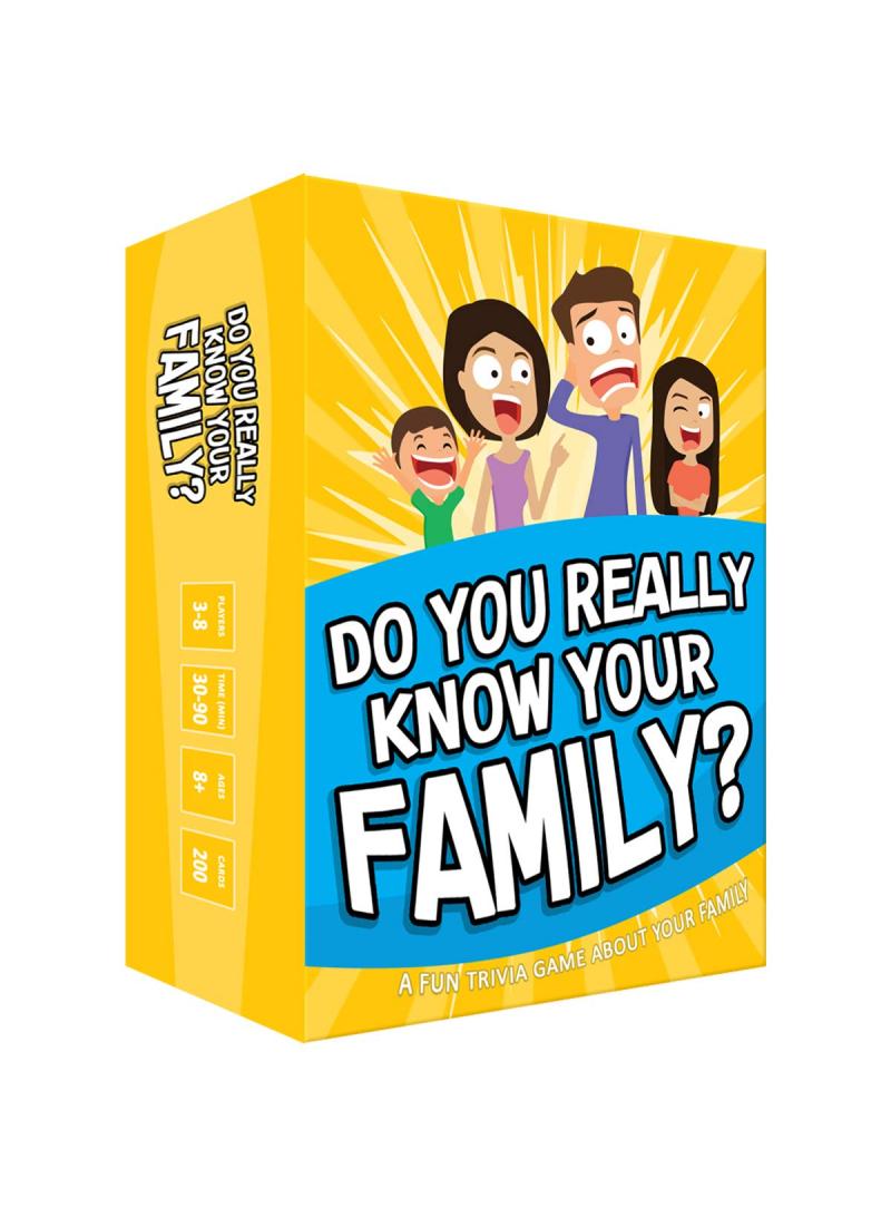 Do You Really Know Your Family? A Fun Family Game Filled With Conversation Starters And Challenges - Great For Kids Teens And Adults