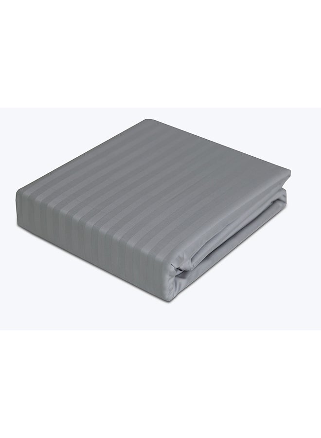 Cannon Quilt Cover King 1Pc Stripe Light Grey C