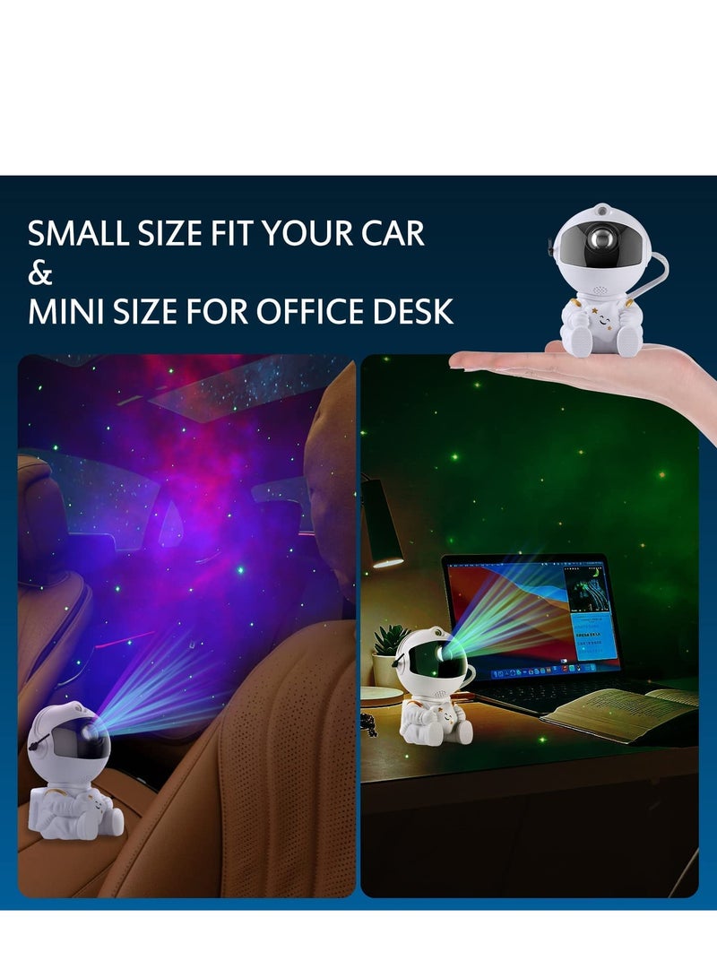 Cool Baby Star Projector Galaxy Lamp Children's Bedroom Ceiling Game Room Decoration Night Light with Remote Control Sky Star Nebula Aurora Lamp