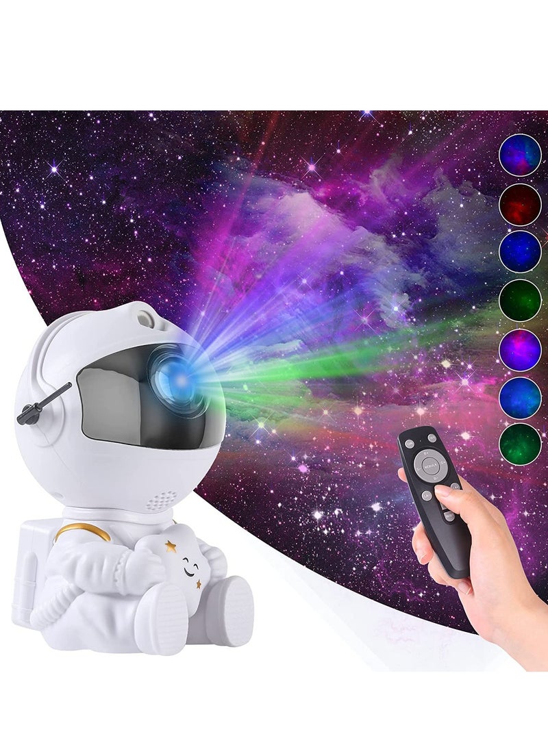 Cool Baby Star Projector Galaxy Lamp Children's Bedroom Ceiling Game Room Decoration Night Light with Remote Control Sky Star Nebula Aurora Lamp
