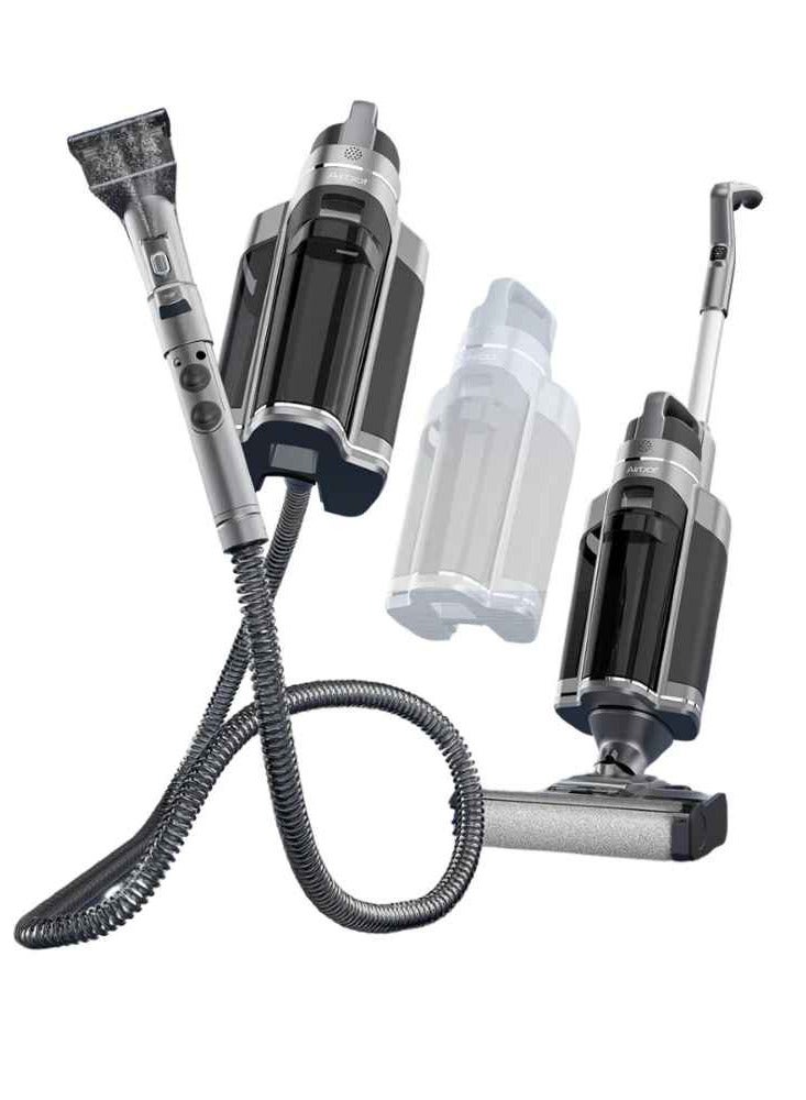 Airbot iClean Omni X, Wet Dry Vacuum Cleaner Cordless Handheld Vacuum Mop HEPA Filter Spot Cleaner