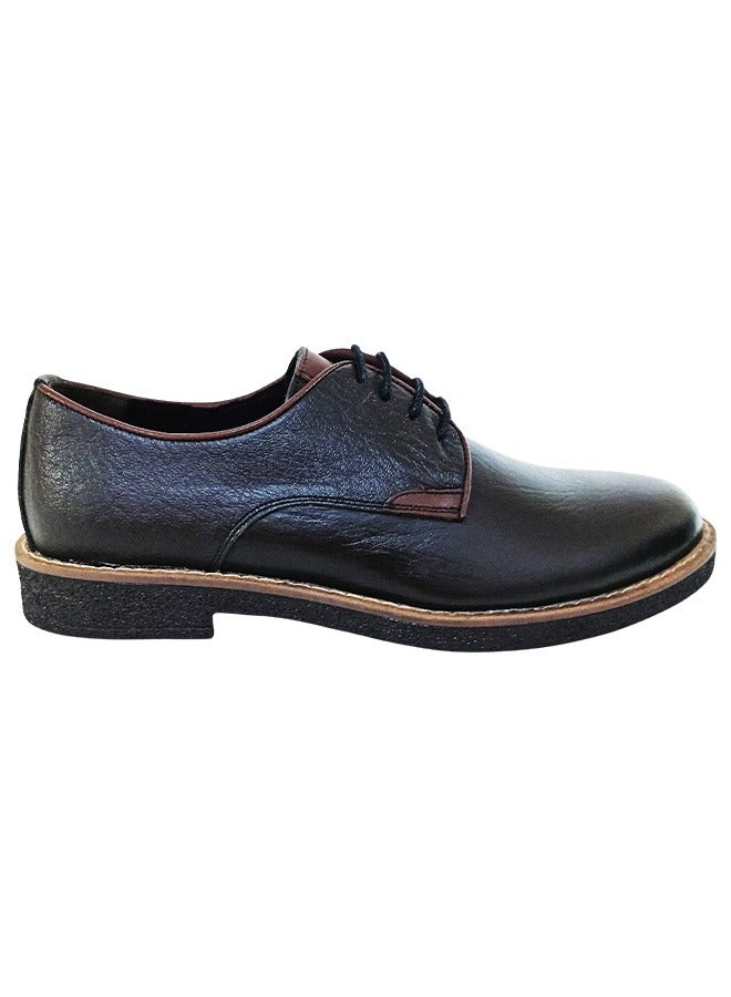 Black and Brown Men's Shoes- Formal, Dress & Business- Lace-up -100% Original Leather Men's Shoes-EMNON10SH