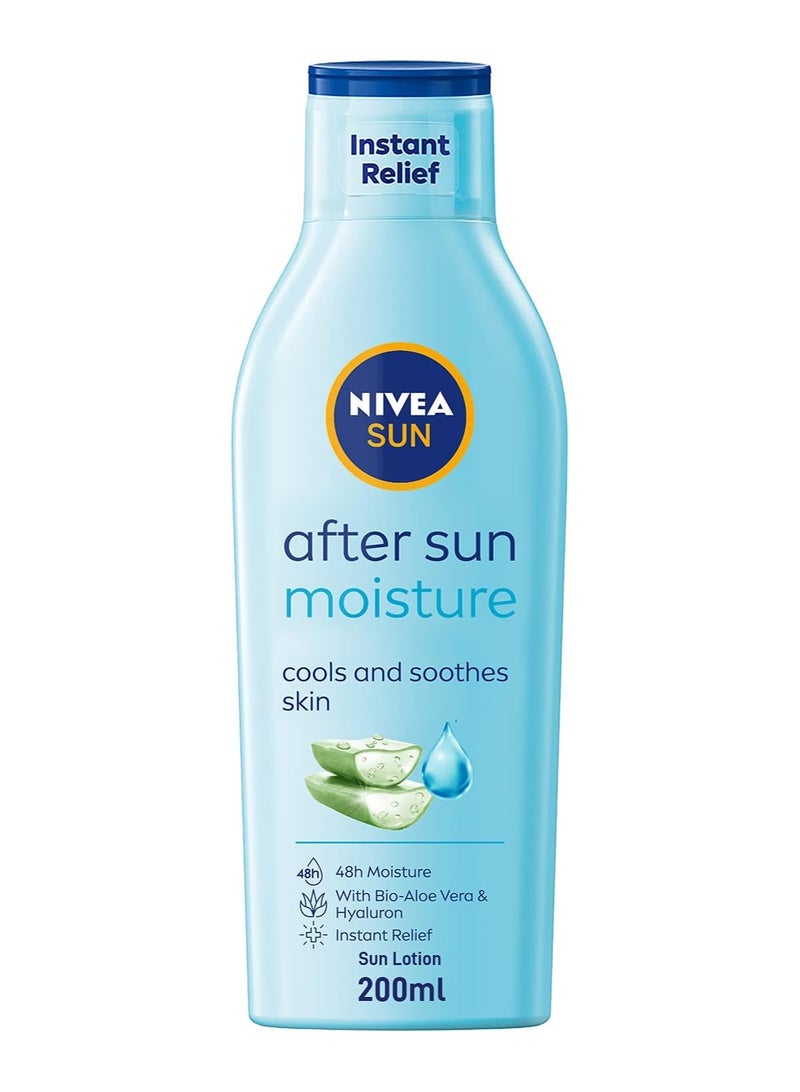 After Sun Lotion Instant Relief Soothing Moisturizer Aloe Vera 200ml