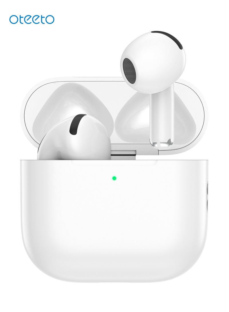 G-Tab Air 7 Bluetooth Earbuds/Noise cancellation/Buffer Beep/Free Switch Left & Right/Wireless Charging/Slide Sensor/Ear Detection/Bluetooth Version 5.3/25mAh Earbuds Battery/5 hrs play time
