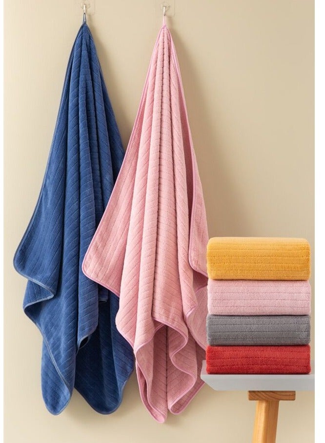 Microfiber Towel 90x160 cm 2 PCS Bath Towel Microfiber Soft, Durable and Light Weight