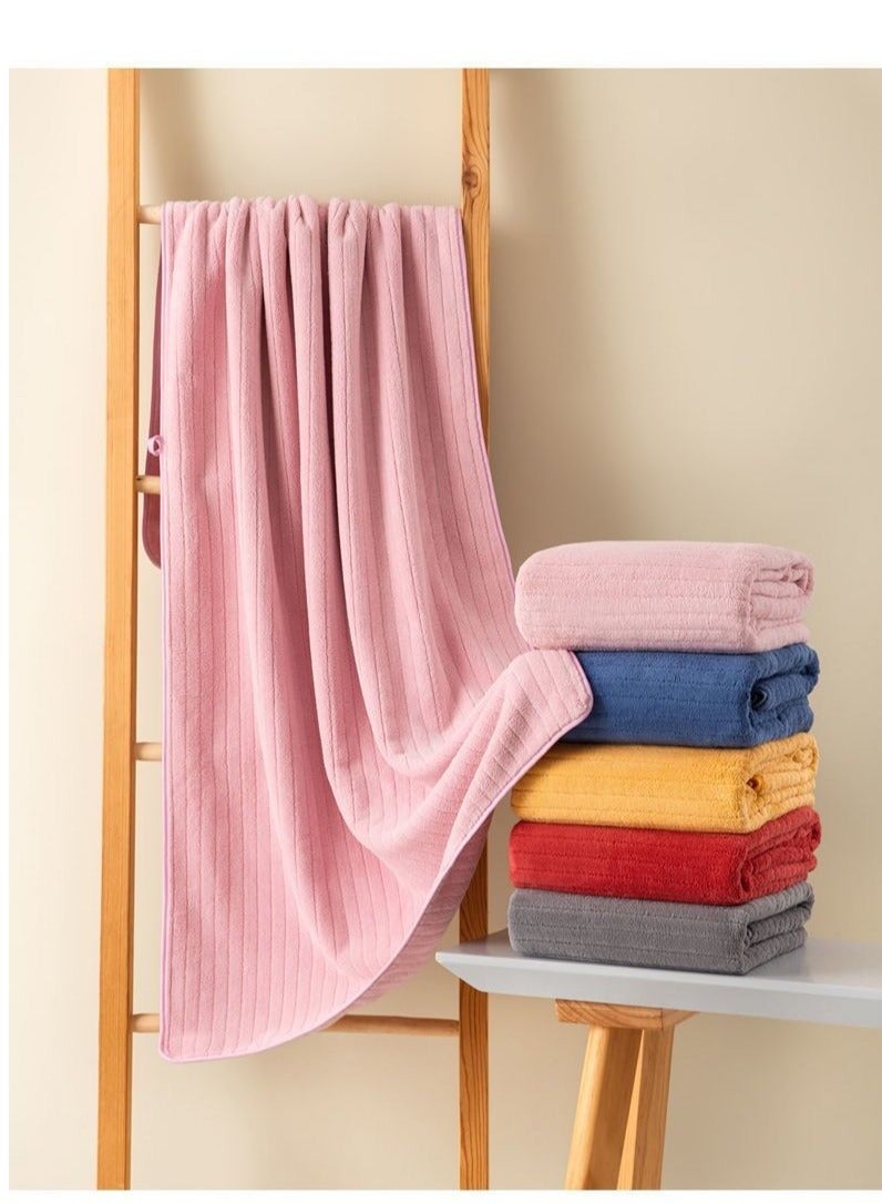 Microfiber Towel 90x160 cm 2 PCS Bath Towel Microfiber Soft, Durable and Light Weight