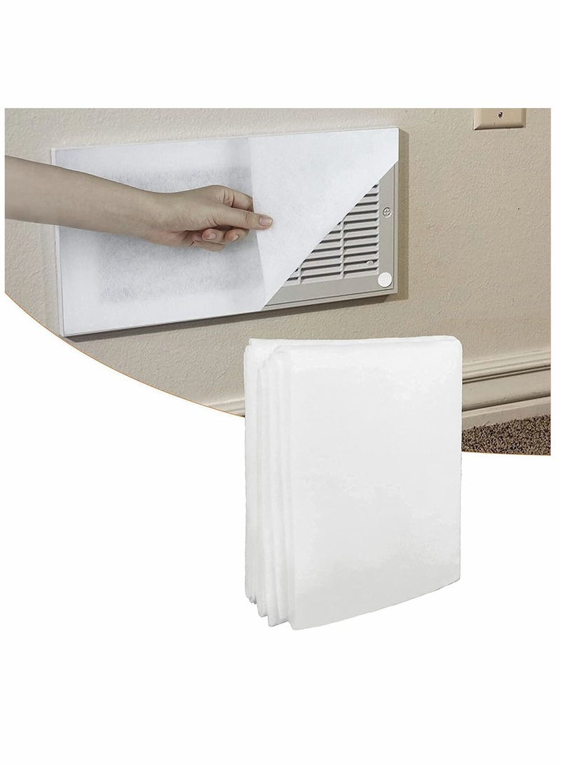 Air Vent Register Filters Paper Anti Dust Net Strainer Condition Filter for Conditioner Filtration Odors (10pcs 40 * 35cm)