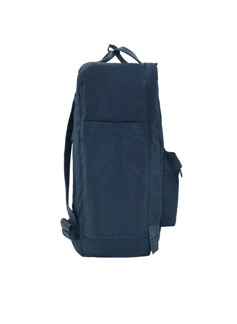 Kanken Classic Casual Backpack Back to School Bag 16 Inches Navy Blue