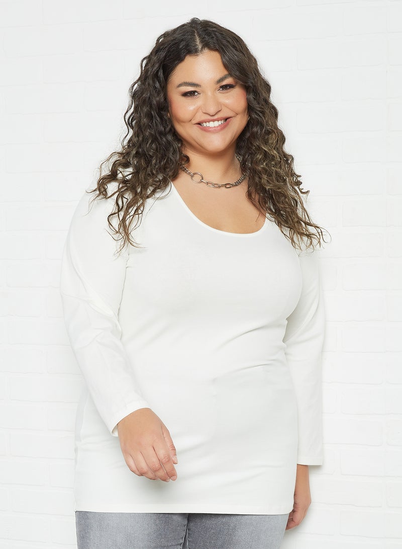 Plus Size Basic Top (Pack of 2) Multicolour