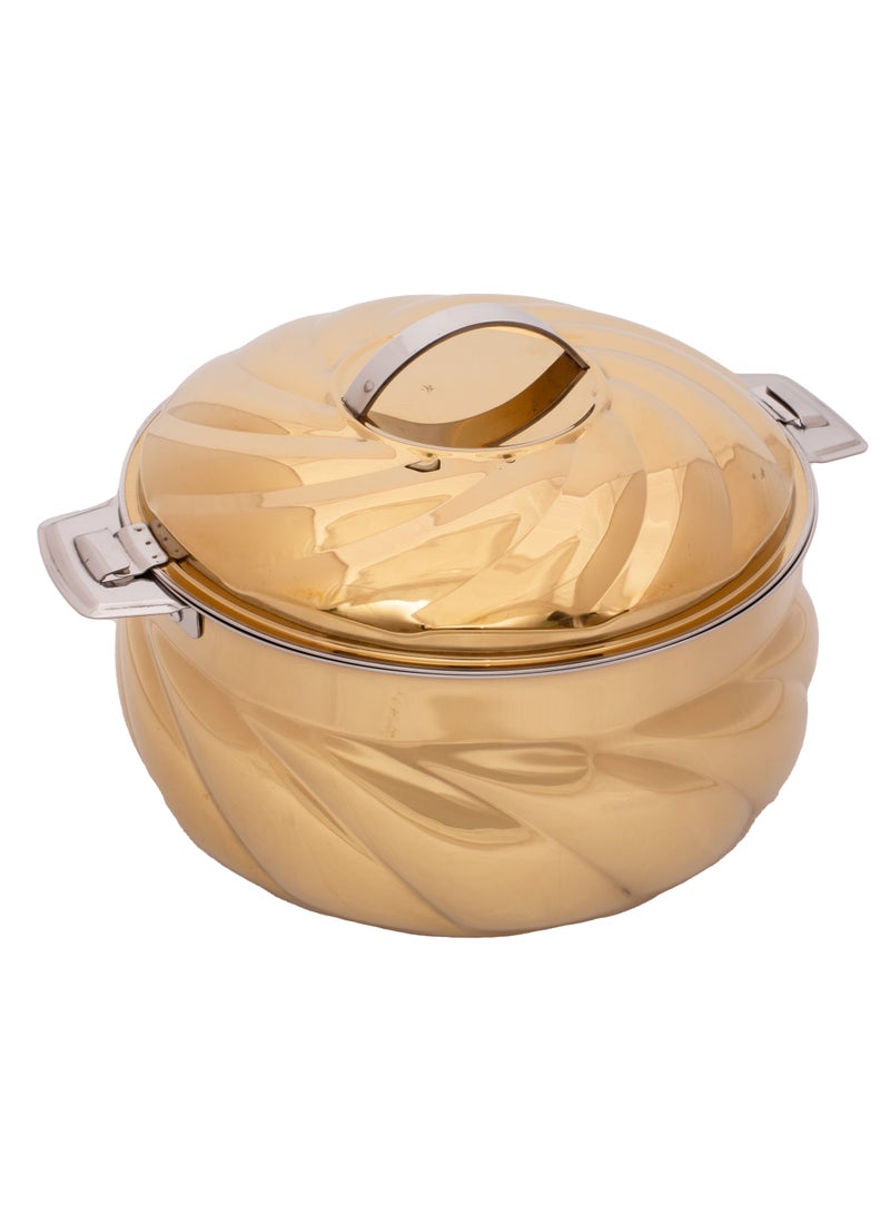 Stainless Steel S Hotpot 5 Liters Gold Colour