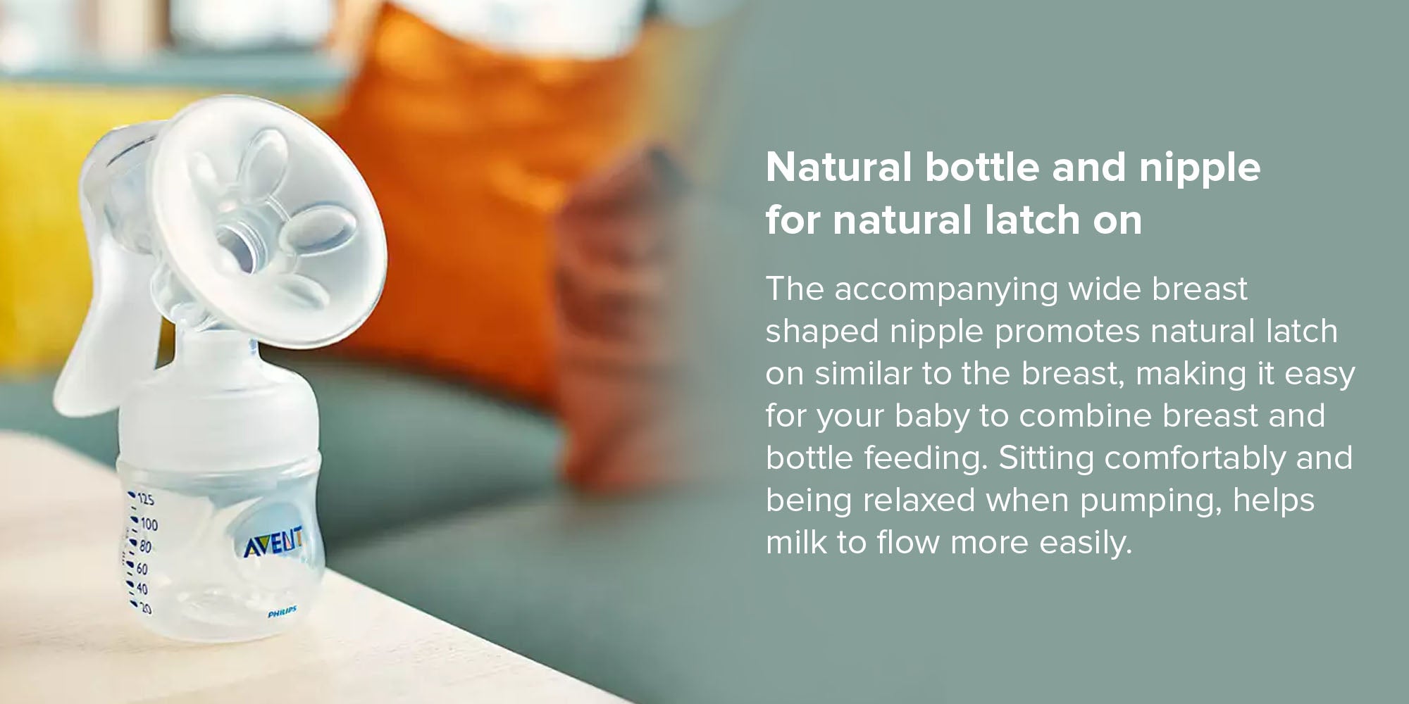 Comfort Manual Lightweight Breast Pump