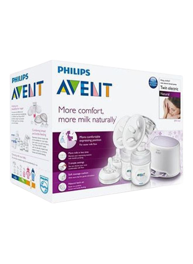 Philips Avent Electric Twin Natural Range Breast Pump Scf334/02