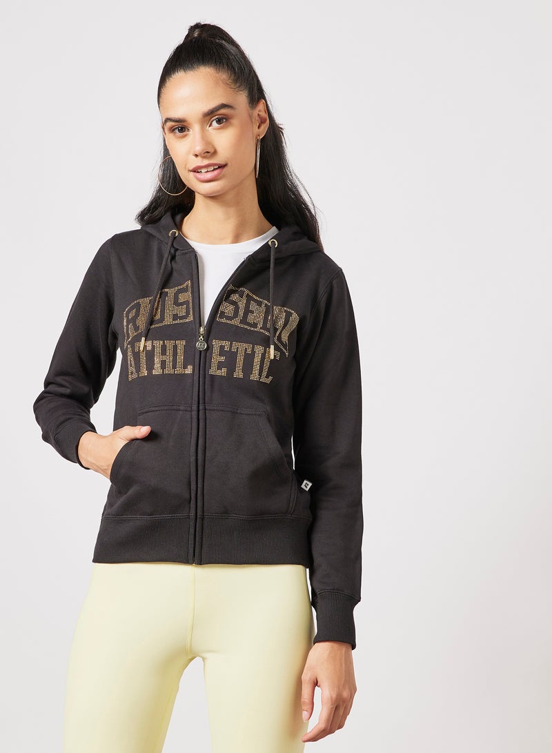 Logo Zip-Through Hoodie