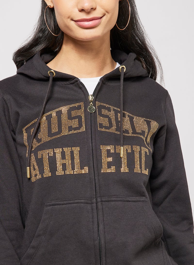 Logo Zip-Through Hoodie