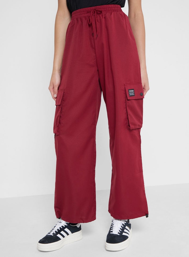 Cargo Pants With Drawstring