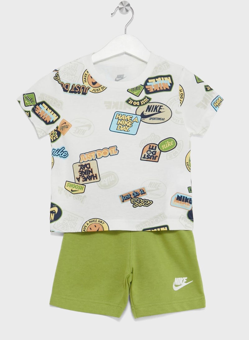 Infant Nsw All Over Printed Set