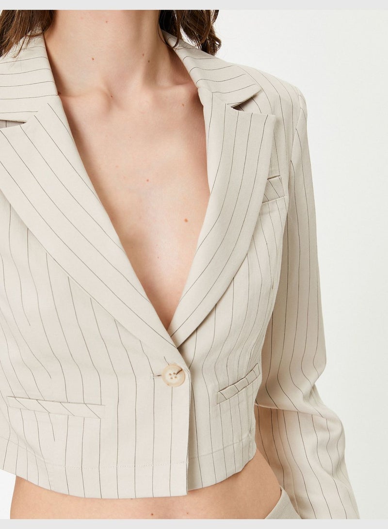 Crop Blazer Jacket