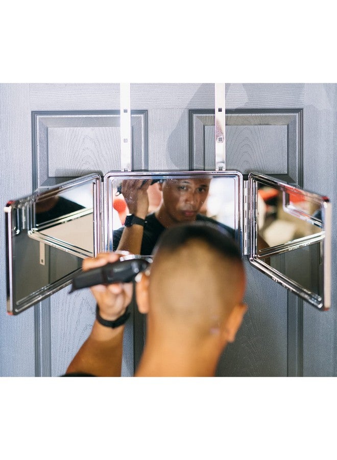 : Perfecting Self Groomingblack Lambo 3Way Mirror With Free Educational Mobile App